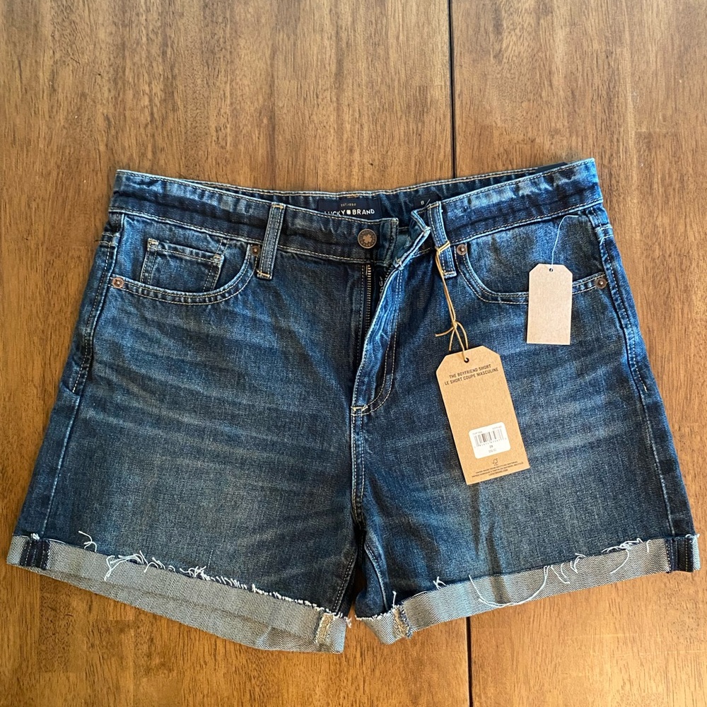 Lucky Brand The Boyfriend Cutoffs 8/29